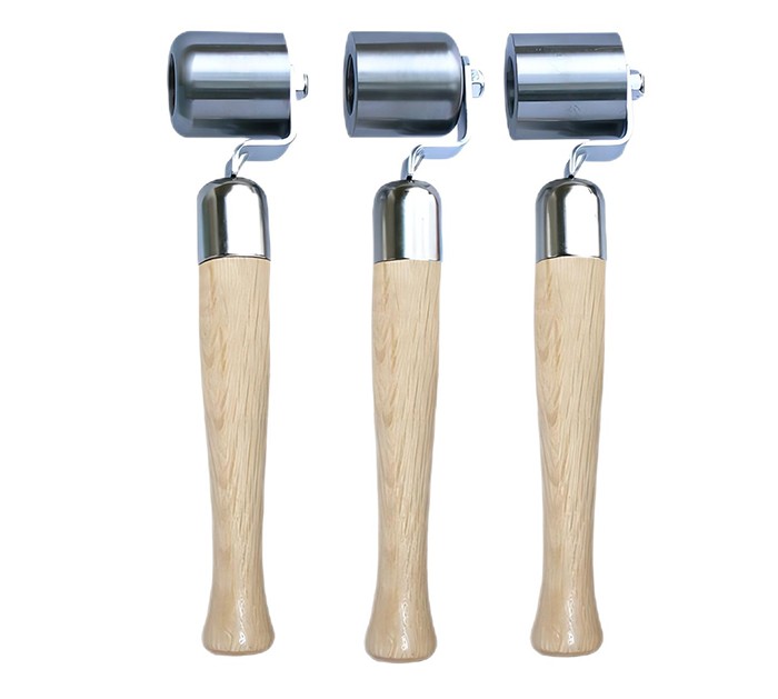Stainless Steel And Steel Seam Roller, Long Handle