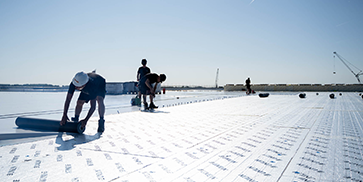 Introduction and construction technology of PVC PVC waterproof coil